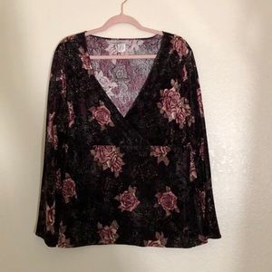 Floral Blouse 3X